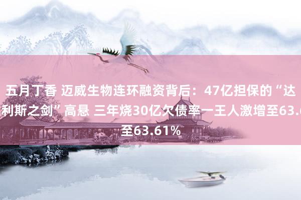 五月丁香 迈威生物连环融资背后：47亿担保的“达摩克利斯之剑”高悬 三年烧30亿欠债率一王人激增至63.61%